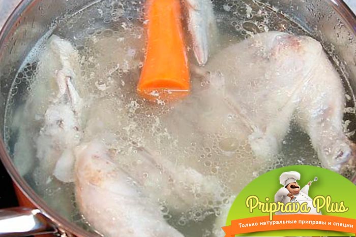 Заливное из курицы - Пошаговый рецепт с фото | Закуски